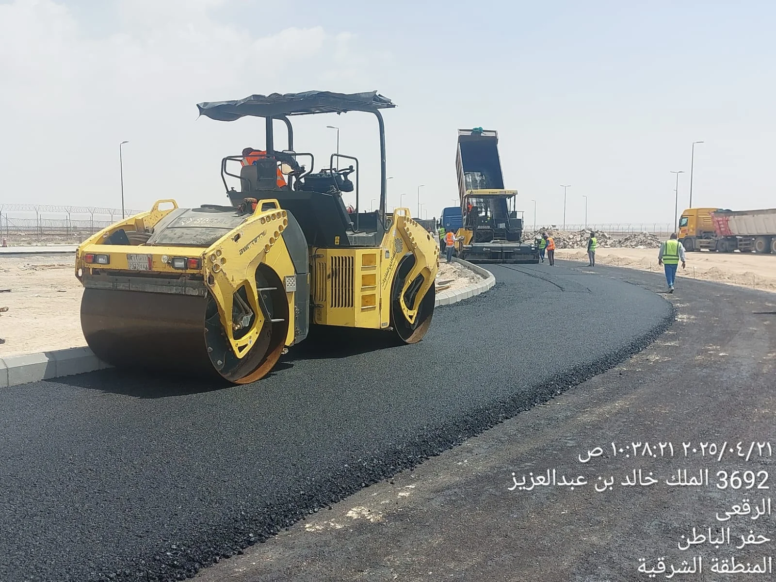 اعمال توريد وتنفيذ الاسفلت لشركة التاج للتجارة والصناعة المحدودة — 13