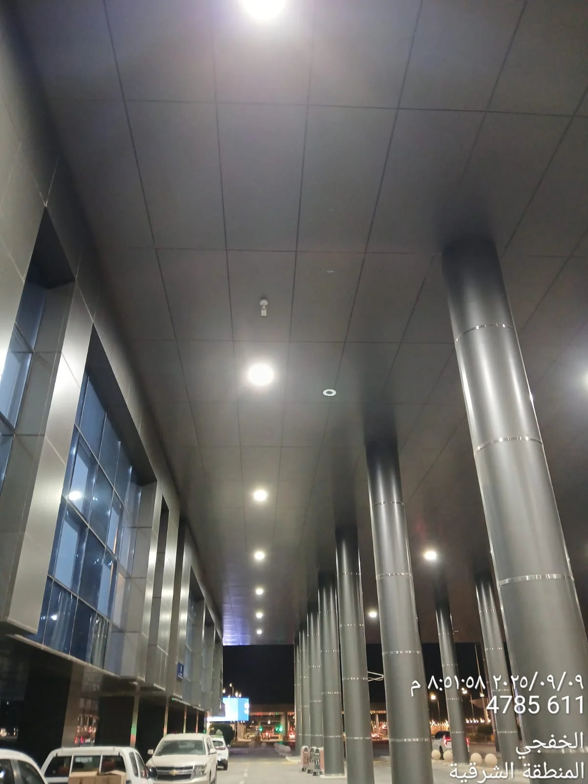 اعمال توريد وتركيب اعمدة الانارة لشركة السحابة للمقاولات — 10