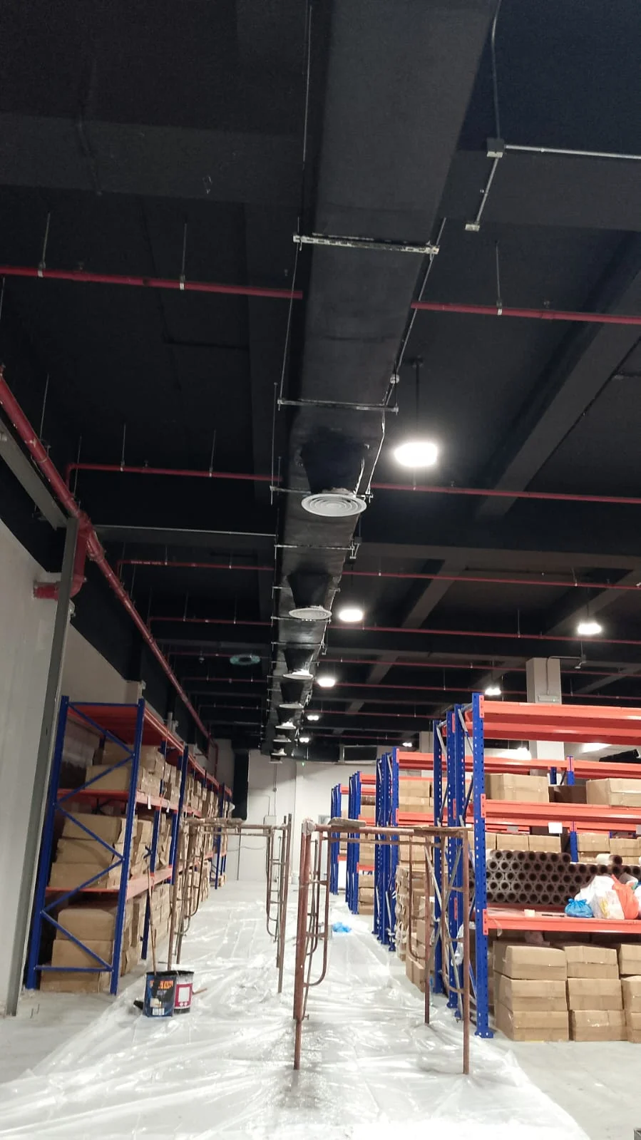 اعمال توريد وتركيب التكييف المركزي مع شركة اعمال سنمار للمقاولات — 10