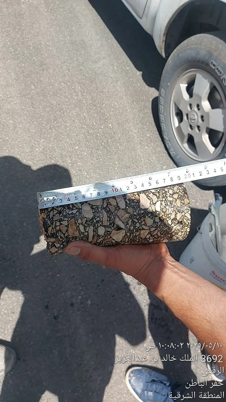 توريد وتنفيذ اعمال الاسفلت لشركة عبر الوطن للمقاولات — 18