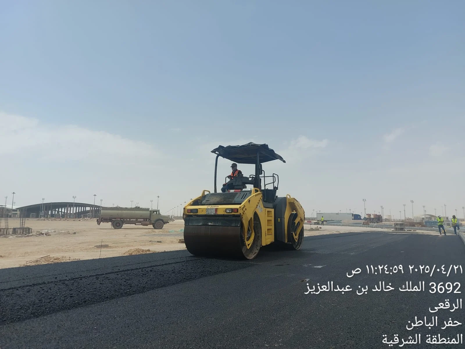 توريد وتنفيذ اعمال الاسفلت لشركة عبر الوطن للمقاولات — 4