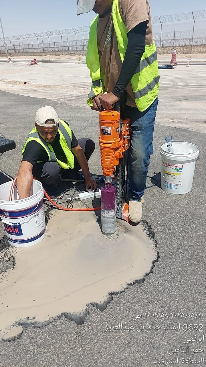 توريد وتنفيذ اعمال الاسفلت لشركة عبر الوطن للمقاولات — 19